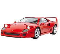 Jamara 405166 - Ferrari F40 1:14 rossa 27Mhz - Interni simili all’originale, Fari sollevabili e attivabili dal telecomando, Licenza Ufficiale