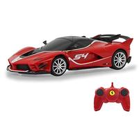 Jamara 405185 Ferrari FXX K Evo 1:24 Rosso con Licenza Ufficiale 27 MHz, Fino a 1 Ora di Guida a Circa 9 km/h, Dettagli Perfettamente riprodotti e Lavorazione di Alta qualità