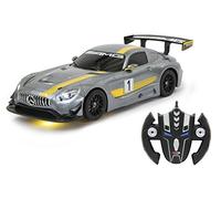 Jamara 410028 - Veicolo Mercedes Amg Gt3 1:14 Transformable 2.4 GHz, Grigio