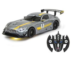JAMARA 410028 - Veicolo Mercedes Amg Gt3 1:14 Transformable 2.4 GHz, Grigio