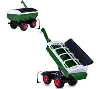 JAMARA 423268 - Carrello di sovraccarico verde per trattore radiocomandato MB-trac 1000 1:24S, accessorio agricolo, regalo per bambini