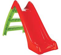 Jamara 460265 - Scivolo Happy Slide - Adatto per Interni ed Esterni, Rosso/Verde