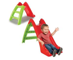 Jamara 460265 - Scivolo Happy Slide - Adatto per Interni ed Esterni, Rosso/Verde