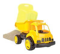 Jamara 460269 - Autocarro Ribaltabile Sabbiera Dump Truck, Giallo, XL