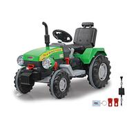 JAMARA 460276 - Power Drag 12V Ride-On Trattore con Suoni