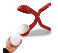 Jamara 460394-Snow Play 38cm rosso pochi secondi, Diametro 7 cm, morbide e non dure Categorie Pinza per palle di neve, Colore Rot, 460394