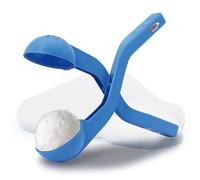 Jamara 460395-Snow Play 38 cm pochi Secondi, Diametro 7 cm, morbide e Non dure Pinza per Palle di Neve, Colore Blu, 460395