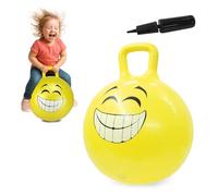 Jamara- Smile Pallone Salto, Colore Giallo, 460457