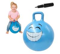 Jamara- Smile Pallone Salto, Colore Blu, 460458