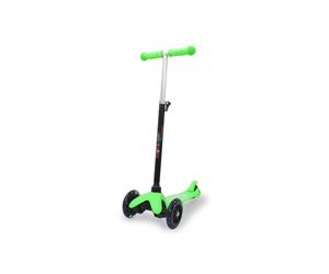 Jamara 460495 Monopattino per bambini a tre ruote Nero, Verde - Nouvo