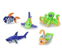 Jamara 460847 - Puzzle 3D Soft Steck Sea World, 235 pezzi, per promuovere la creatività, la motorizzazione e la libertà di progettazione, modellini senza incollaggio/attrezzi