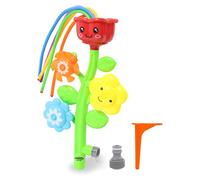 JAMARA 466801 Mc Fizz irrigatore d'acqua per fiori installazione rapida, collegamento al sistema di tubi standard, tubi flessibili si muovono e spruzzano acqua, colorato