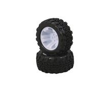 JAMARA 505.115 - Pneumatici con Tiger (Scala 1:10, 2 unità), Bianco [Importato dalla Germania]