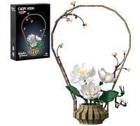 JAMARA CADA 402915 - Mazzo di mattoncini invernali, set di mattoncini da costruzione, modello, decorazione, giocattolo per bambini dai 8 anni in su, idea regalo