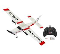 JAMARA Cessna 182 Aereo 2,4 GHz Gyro 2CH - Modello Aereo Telecomandato, Aereo Radiocomandato, Volo Stabile, Con Giroscopio, Volo Automatico, In Microschiuma Flessibile