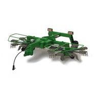 JAMARA Hay Rake Twin Roto Verde Rastrello Twin Roto per Trattore-RC 1:16 412411