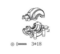 Jamara JAMARA505075 Gear Box Set per Voltage/Major Buggy