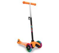 JAMARA KickLight 460496 - Manubrio regolabile in altezza, manubrio mobile per cambiare la direzione, luci con cuscinetti a sfera, 3 ruote per una guida stabile e freno posteriore