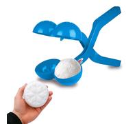 JAMARA Snow Play 461147 - Pinza per palla di neve Duo, 38 cm, per bambini, palla di neve, idea regalo per ragazzi e ragazze, palle di neve in pochi secondi, colore: blu