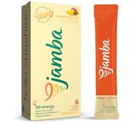 Jamba Singles To Go! - Bastoncini miscelatori per bevande ispirati al mango-a-go-go-go, senza aspartam, 6 pezzi, 3G Energy (tè verde, ginseng, guaranà), facili da aggiungere acqua