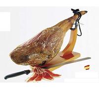 Jambon Serrano Reserva, con supporto e coltello in cofanetto