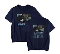 Jame Arthur The Pisces World Tour 25 T-Shirt, T-Shirt A Maniche Corte per Adulti Girocollo Unisex Stile Street da Indossare Ogni Giorno in Tutte Le Stagioni Style Smart Cool,Blu,XXL