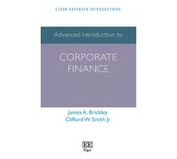 James A. Brickley Clifford W Advanced Introduction to Corpora (Copertina rigida)