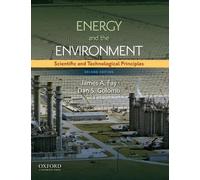 James A. Fay Daniel S. Golomb Energy and The Environment (Copertina rigida)
