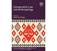 James A.R. Nafziger Comparative Law and Anthropology (Tascabile)