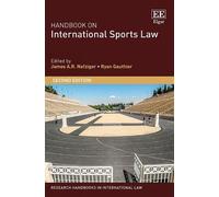 James A.R. Nafziger Handbook on International Sports Law (Copertina rigida)