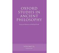 James Allen Oxford Studies in Ancient Philosophy, Volume 40 (Tascabile)