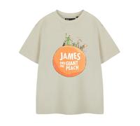 James And The Giant Peach Roald Dahl Maglietta Maniche Corte Bambini