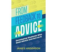 James Anderson From Feedback to Advice (Tascabile)