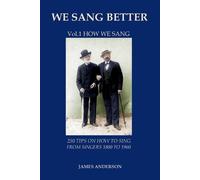 James Anderson We Sang Better (Tascabile)