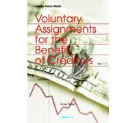 James Avery Webb Voluntary Assignments for the Benefit of Creditors (Tascabile)