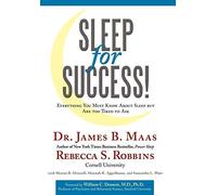 James B. Maas Sleep for Success (Copertina rigida)