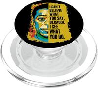 James Baldwin Graffiti Art Juneenth Black History Month PopSockets PopGrip per MagSafe