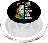 James Baldwin Graffiti Art Juneteenth Black History Month PopSockets PopGrip per MagSafe