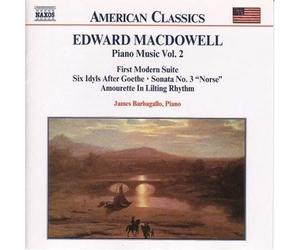 James Barbagallo Macdowell: Piano Music, Vol. 2 American Classics (CD)