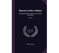 James Boaden Memoirs Of Mrs. Siddons (Tascabile)