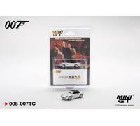 James Bond 007 Il Mondo Non Basta BMW Z8 LHD Cinese 1:64 Mini GT 906-007TC