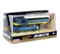 James Bond 007 - Live E Lasciare Die - 12.7cm Double Decker Bus Cadere The