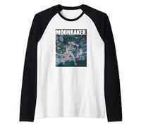 James Bond 007 Moonraker ufficiale Maglia con Maniche Raglan