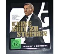 James Bond 007 No Tempo Zu Sterben Limitata Digibook Doppio blu ray Nuovo & Ovp