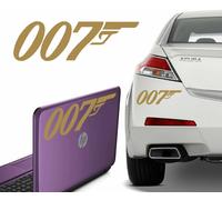 James Bond, Adesivo In Vinile Agente 007