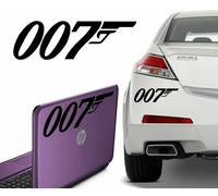 James Bond, Adesivo In Vinile Agente 007