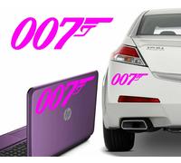 James Bond, Adesivo In Vinile Agente 007
