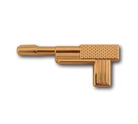 James Bond GoldenEye 007 Pinna Del Collezionista Della Pistola Dorata