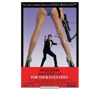 James Bond - Locandina del Film Solo per i Tuoi Occhi, 60 x 80 cm (in Lingua Inglese)