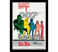 James Bond Pyramid International - Poster con Cornice, Dr No One, Formato A3